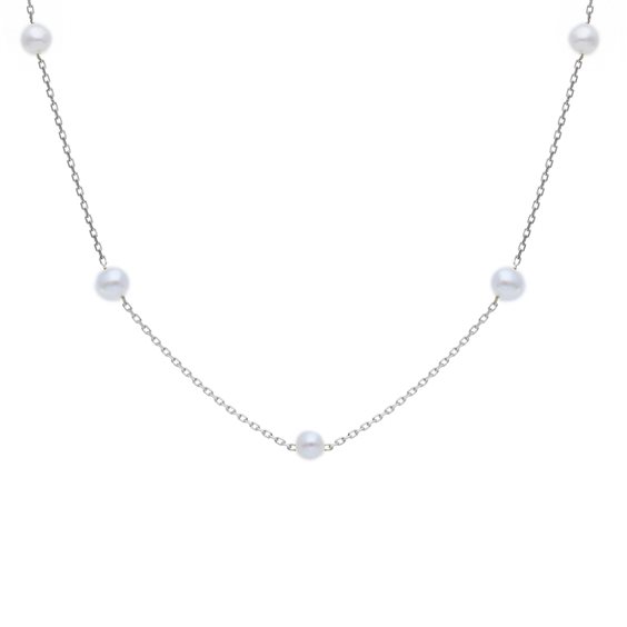 Collana Gioielleria Dossena  Donna in Oro bianco COOR-38-253 - COOR-38-253